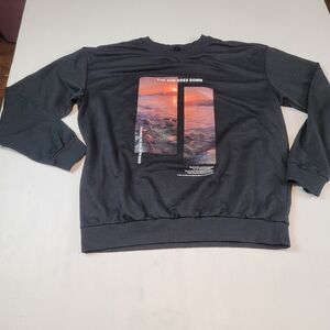 Shein Graphic Crewneck Sweatshirt